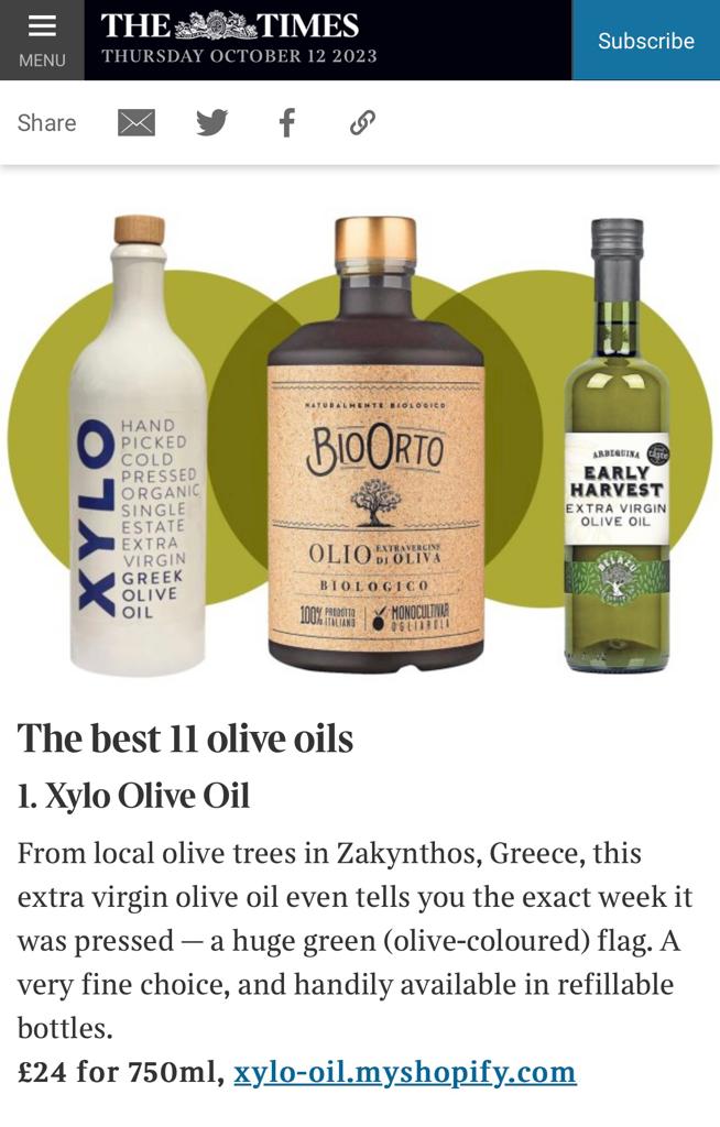 Xylo Olive Oil
